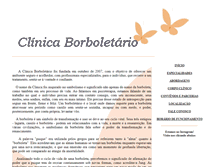 Tablet Screenshot of borboletario.com